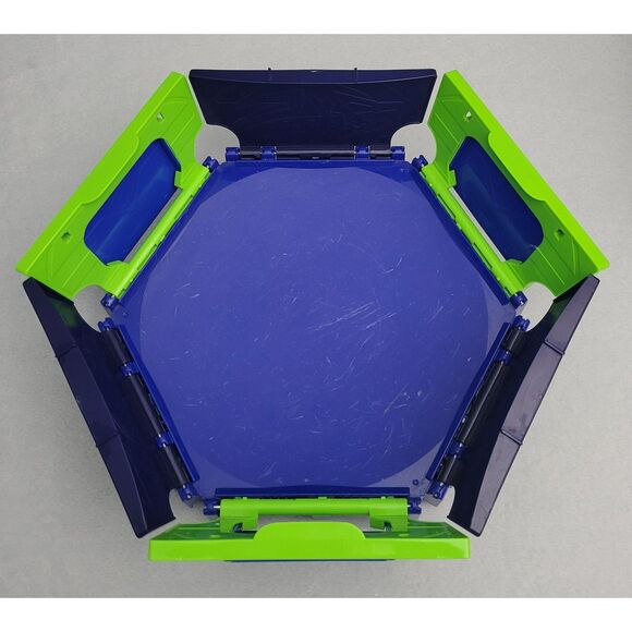 VTG 2003 Hasbro Takara Beyblade BBA VForce Mobile Stadium Collapsible Arena BL - Picture 2 of 12